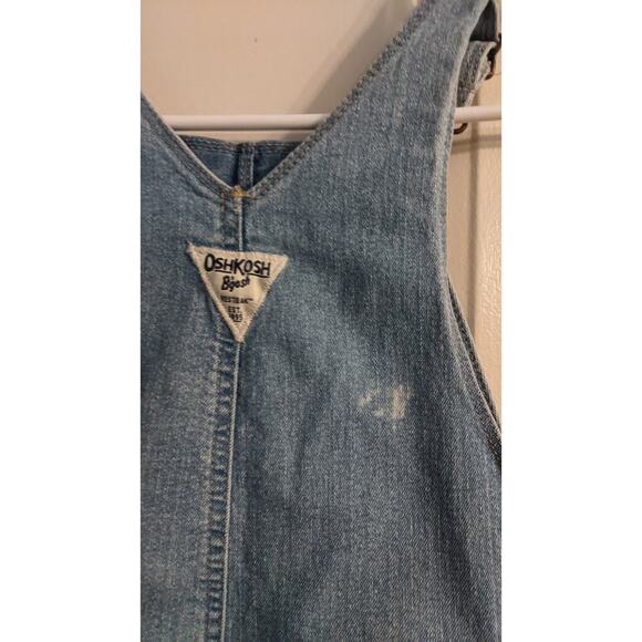 Oshkosh B'gosh Strawberry Embroidered Overalls, 3T - Picture 4 of 12